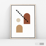 Cargar imagen en el visor de la galería, Cuadro Abstracto Escalera