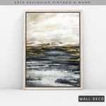 Cargar imagen en el visor de la galería, Arte Pintado a Mano Espejos en el Mar Vertical