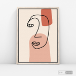 Cargar imagen en el visor de la galería, Cuadro Rostros Abstractos Cleo