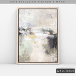 Cargar imagen en el visor de la galería, Arte Pintado a Mano Bruma Del Amanecer Vertical