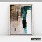 Cargar imagen en el visor de la galería, Arte Pintado a Mano Utopia Vertical