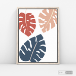 Cargar imagen en el visor de la galería, Cuadro Boho Monstera color