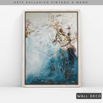 Cargar imagen en el visor de la galería, Arte Pintado a Mano Perfume Del Mar Vertical