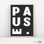 Cargar imagen en el visor de la galería, Cuadro Minimalista Pause