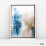 Cargar imagen en el visor de la galería, Cuadro Abstracto Tierra y Agua