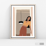 Cargar imagen en el visor de la galería, Cuadro Mulata La Mantilla