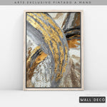 Cargar imagen en el visor de la galería, Arte Pintado a Mano Vientos de Abundancia Vertical