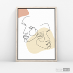 Cargar imagen en el visor de la galería, Cuadro Face Lines Cercanía