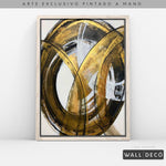 Cargar imagen en el visor de la galería, Arte Pintado a Mano Aura de Abundancia Vertical