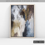 Cargar imagen en el visor de la galería, Arte Pintado a Mano Recuerdo Ancestral Vertical