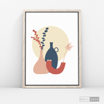 Cargar imagen en el visor de la galería, Cuadro Boho Floreros Uno