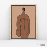 Cargar imagen en el visor de la galería, Cuadro Minimalista Figura Humana Tres