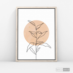 Cargar imagen en el visor de la galería, Cuadro Boho Botánica Hojas