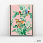 Cargar imagen en el visor de la galería, Cuadro Aves Loro Real