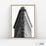 Cargar imagen en el visor de la galería, Cuadro New York Flatiron Vertical