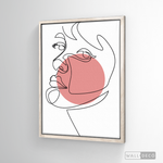 Cargar imagen en el visor de la galería, Cuadro Face Lines Eva