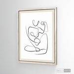 Cargar imagen en el visor de la galería, Cuadro Minimalista Figura Humana