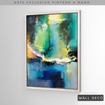 Cargar imagen en el visor de la galería, Arte Pintado a Mano Gema Vertical