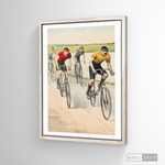 Cargar imagen en el visor de la galería, Cuadro Arte Vintage Bikes