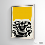 Cargar imagen en el visor de la galería, Cuadro Abstracto Amarillo