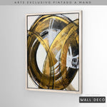 Cargar imagen en el visor de la galería, Arte Pintado a Mano Aura de Abundancia Vertical