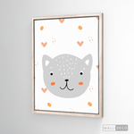 Cargar imagen en el visor de la galería, Cuadro Infantil Lindo Gatito