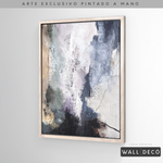 Cargar imagen en el visor de la galería, Arte Pintado a Mano Átomos de Mar Vertical