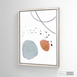 Cargar imagen en el visor de la galería, Cuadro Abstracto Nórdico Pastel Uno