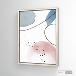 Cargar imagen en el visor de la galería, Cuadro Abstracto Nórdico Pastel tres