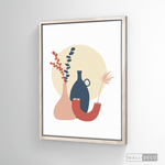 Cargar imagen en el visor de la galería, Cuadro Boho Floreros Uno