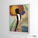 Cargar imagen en el visor de la galería, Cuadro Mujer Luanda