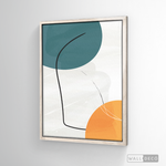 Cargar imagen en el visor de la galería, Cuadro Abstracto Nórdico Trazos Dos