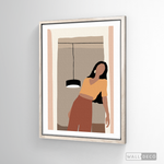 Cargar imagen en el visor de la galería, Cuadro Mulata La Mantilla