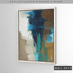 Cargar imagen en el visor de la galería, Arte Pintado a Mano Estuario Magno Vertical