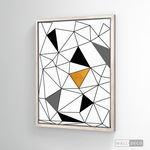 Cargar imagen en el visor de la galería, Cuadro Abstracto Prisma Pirámide