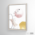 Cargar imagen en el visor de la galería, Cuadro Abstracto Nórdico Pastel Dos