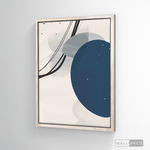 Cargar imagen en el visor de la galería, Cuadro Abstracto Nórdico Óvalos Dos