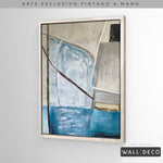 Cargar imagen en el visor de la galería, Arte Pintado a Mano Agua En El Pozo Vertical