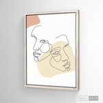 Cargar imagen en el visor de la galería, Cuadro Face Lines Cercanía