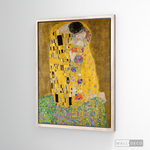 Cargar imagen en el visor de la galería, Cuadro Arte El Beso, Gustav Klimt
