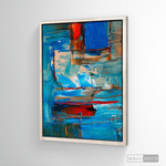 Cargar imagen en el visor de la galería, Arte Abstracto Profundidad Azul