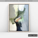 Cargar imagen en el visor de la galería, Arte Pintado a Mano Pensamiento Musical Vertical