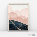 Cargar imagen en el visor de la galería, Cuadro Fragmentos Montañas (B)