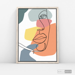 Cargar imagen en el visor de la galería, Cuadro Face Lines Filomena