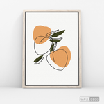 Cargar imagen en el visor de la galería, Cuadro Minimalista Durazno