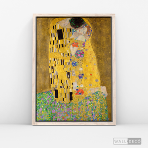 Cuadro Arte El Beso, Gustav Klimt