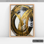 Cargar imagen en el visor de la galería, Arte Pintado a Mano Aura de Abundancia Vertical