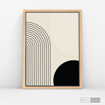 Cargar imagen en el visor de la galería, Cuadro Minimalista Line Art Arcos