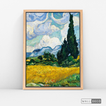 Cargar imagen en el visor de la galería, Cuadro Arte Campo de Trigo Van Gogh