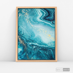 Cargar imagen en el visor de la galería, Cuadro Fluido Abstracto (A)